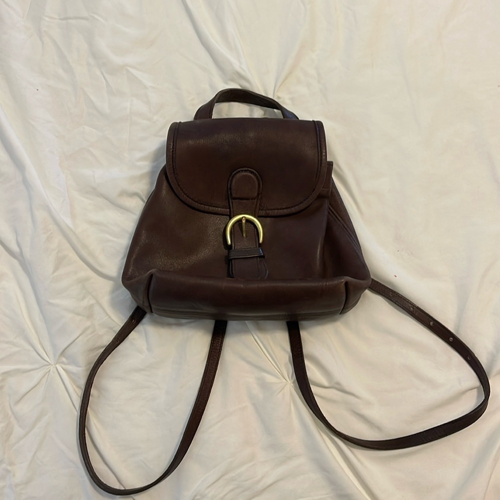 Mini Coach Satchel Backpack